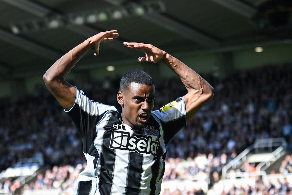 Newcastle United striker Alexander Isak bagged 23 Premier League goals last season, only behind Liverpool talisman and Golden Boot winner Mohamed Salah. (AFP)