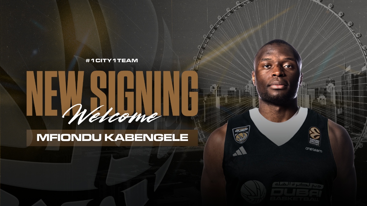 Mfiondu Kabengele has joined Dubai Basketball from Italian club Reyer Venezia. (SUPPLIED)