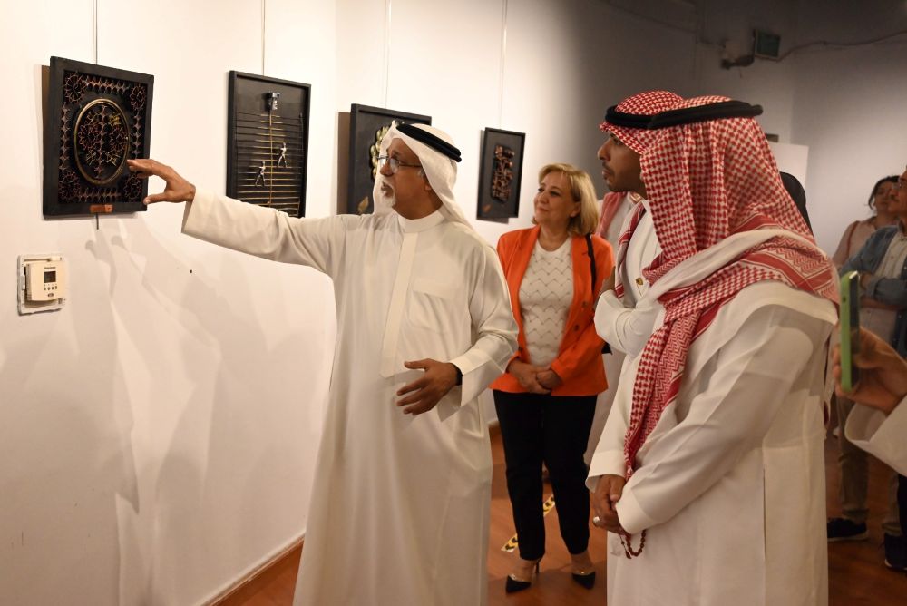 Saudi artist transforms scrap metal into sculpture