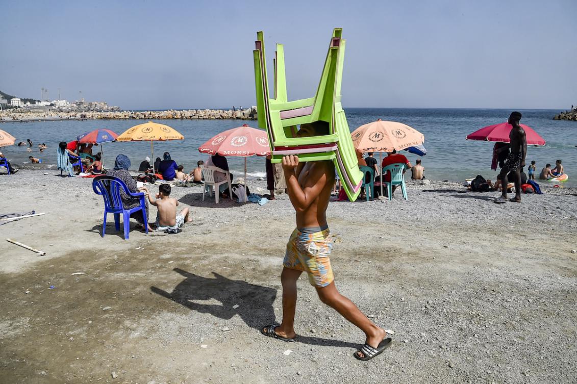Bermuda shorts, beachwear and a local ban divide Algerian town