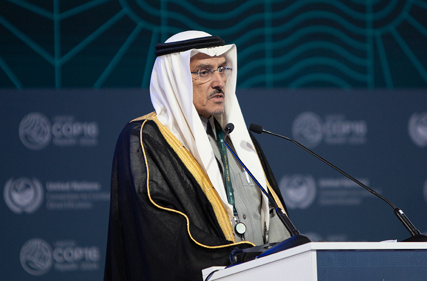 Abdulaziz Al-Shaibani, the deputy minister for water at the Ministry of Environment, Water and Agriculture. (Supplied)