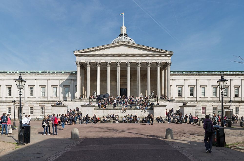University College London is among the institutions where Palestinians have full scholarships to study that they cannot at present take up because of government red tape. (Wikimedia Commons)