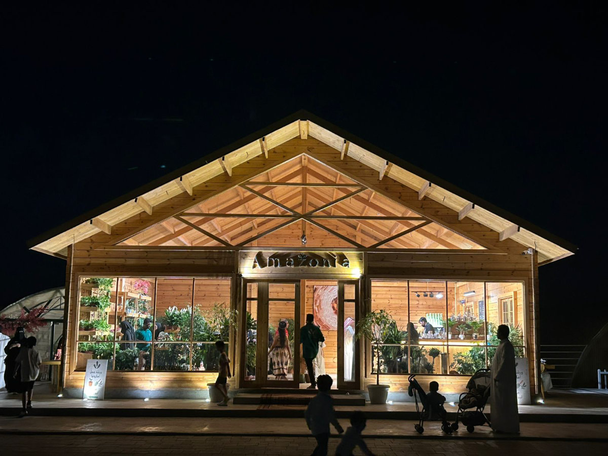 Amazonia Nursery Farm is a peaceful and calm place away from the hustle and bustle of Riyadh. (AN photo by Haifa Alshammari)