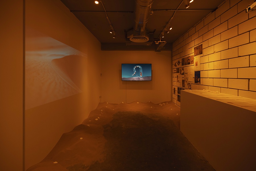 Ayca Ceylan’s ‘The Sandland Oracle, Codes of the Ancient Future.’ (Supplied)