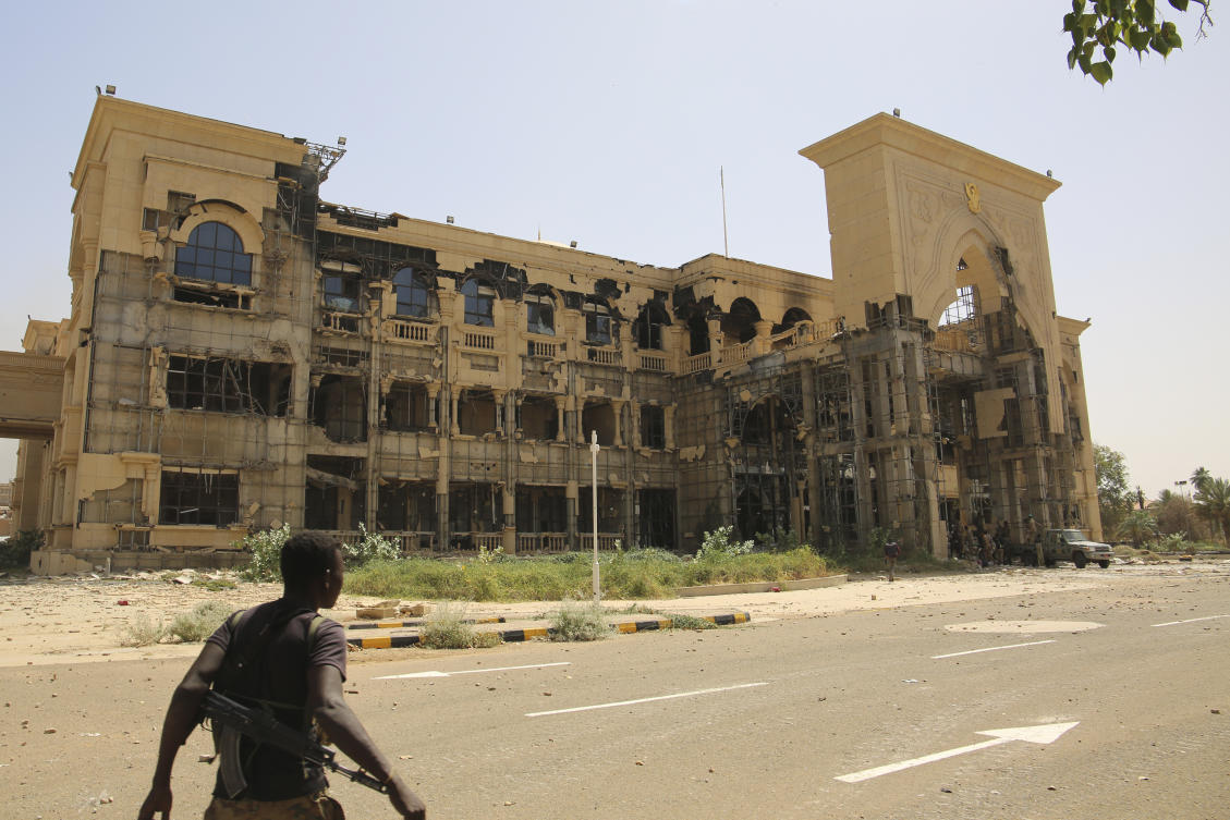 Once known as a country with agricultural wealth and the breadbasket of the world, Sudan saw the widescale ruin of farming land. (AP)