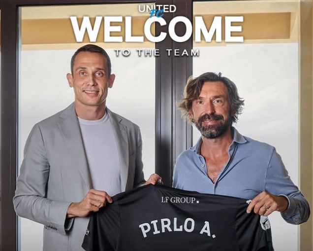 Former Italy captain Andrea Pirlo has been appointed as United FC coach, the Emirati second-tier club United FC announced on Friday. (Instagram/@utdfc_official)