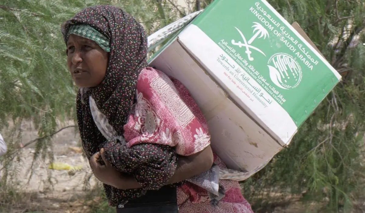 The aid distribution is part of Saudi Arabia’s humanitarian efforts to help the Somali people achieve food security. (SPA)