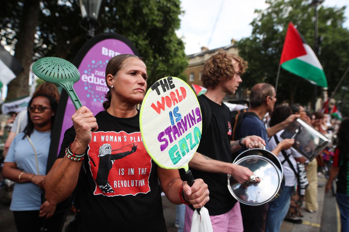 Britain ‘taking forward’ Gaza food airdrop plan: PM Starmer’s office
