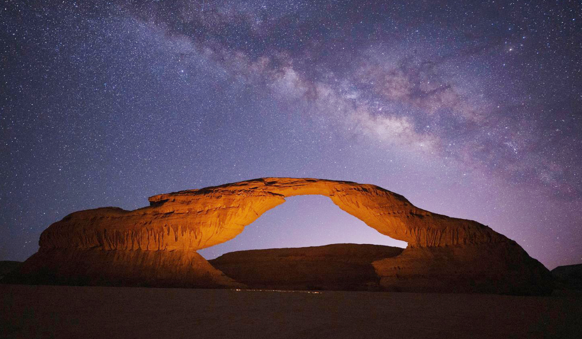 Visitors will have the opportunity to witness the Milky Way firsthand. (SPA)
