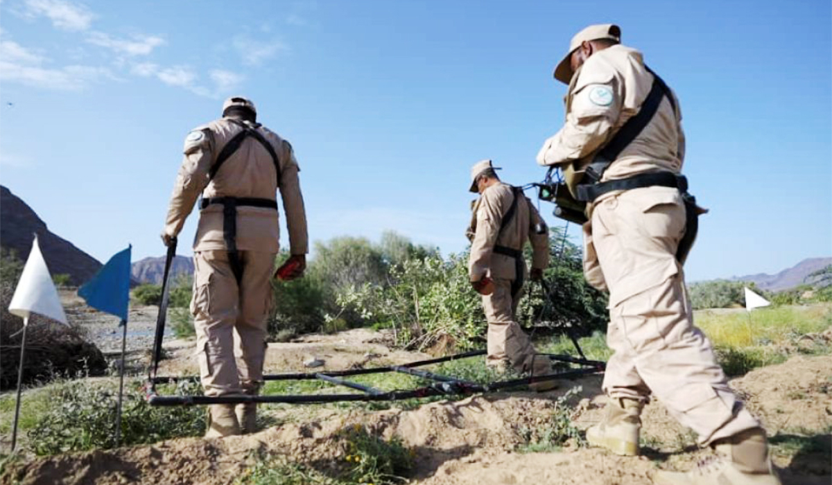 The project trains local demining engineers and provides them with modern equipment. (Supplied)