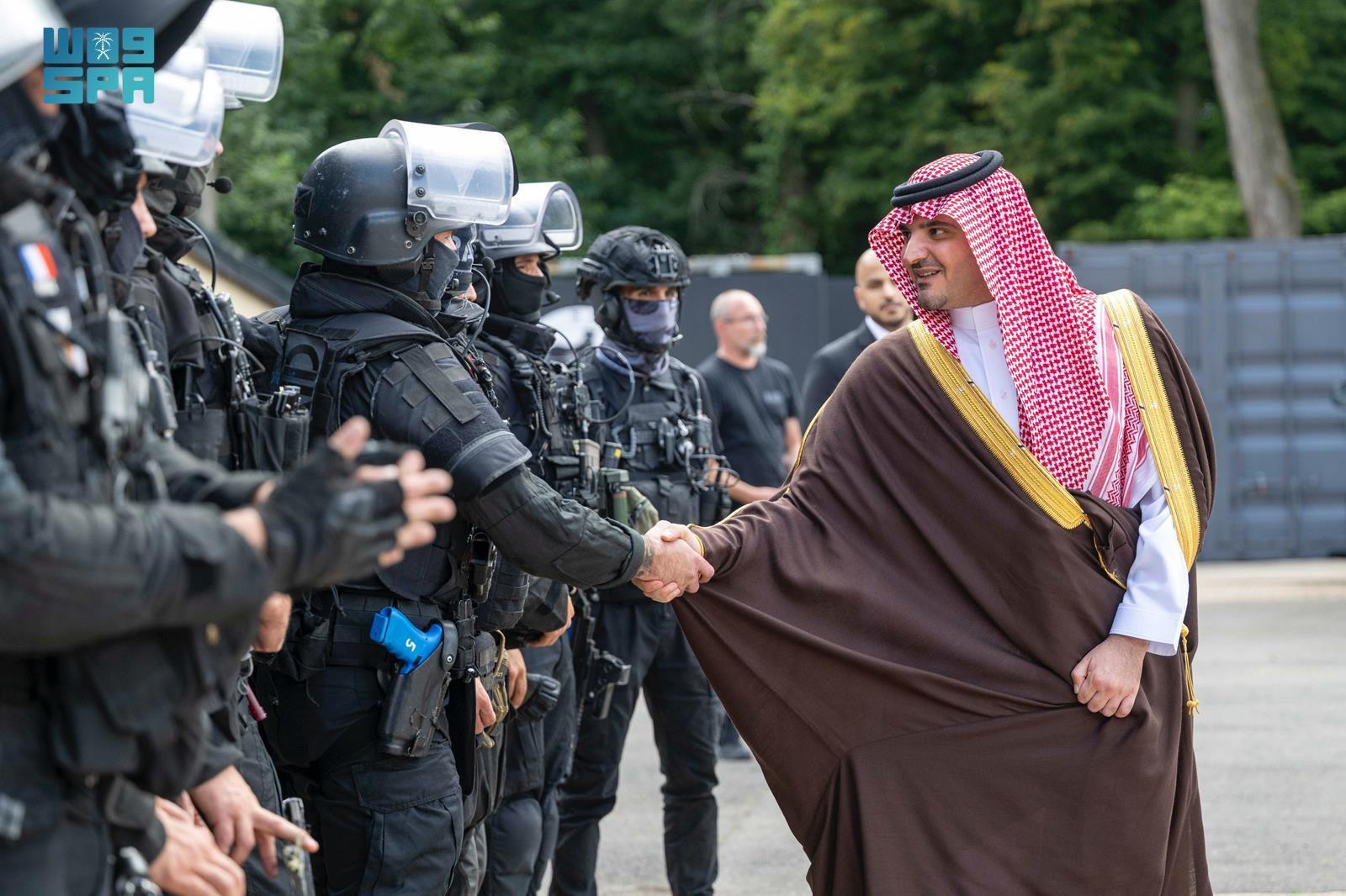Saudi interior minister visits Paris Operation Center responsible for security during Olympics