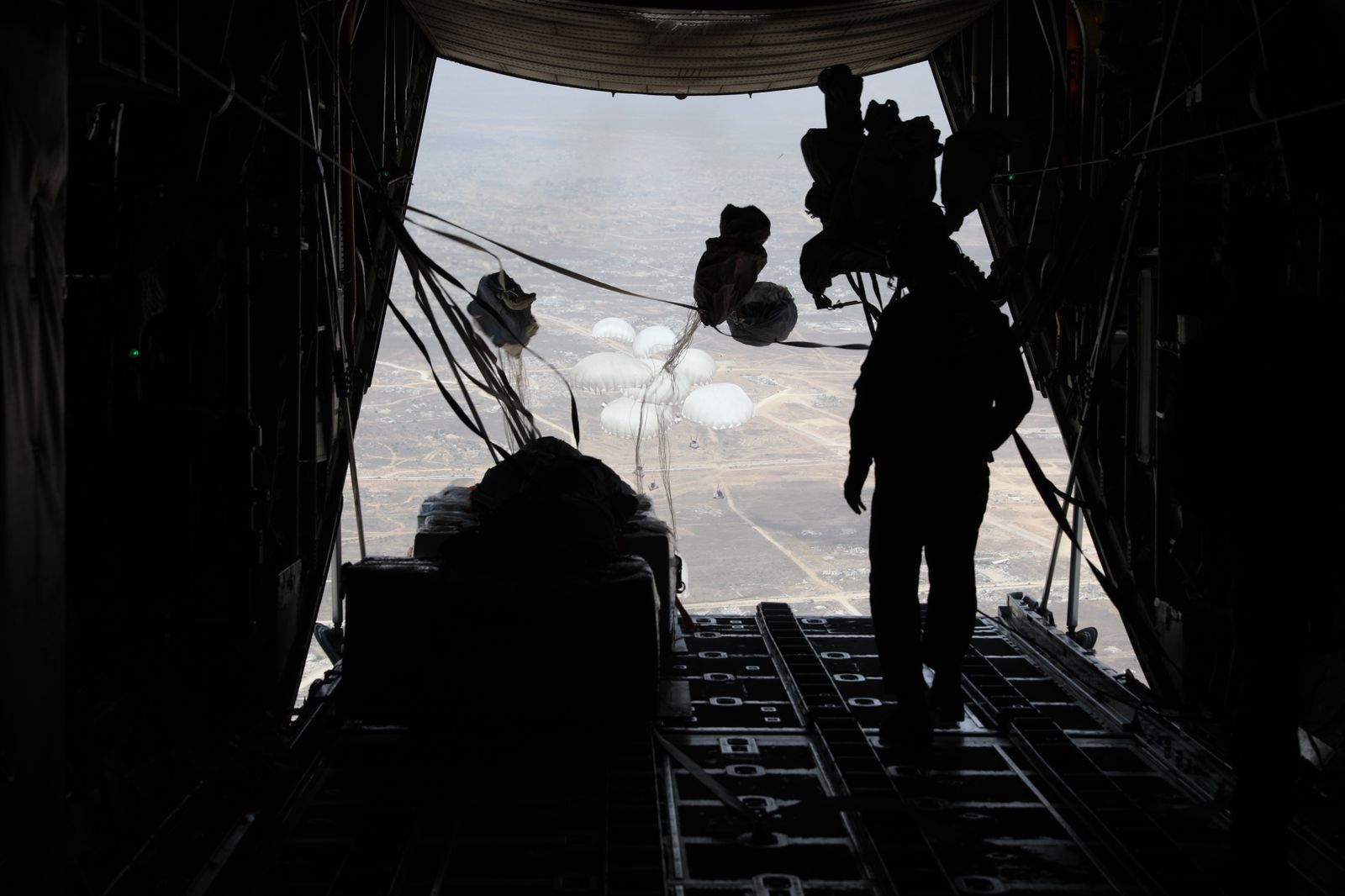 Jordanian government says humanitarian airdrops ‘not substitute’ for ground convoys in Gaza