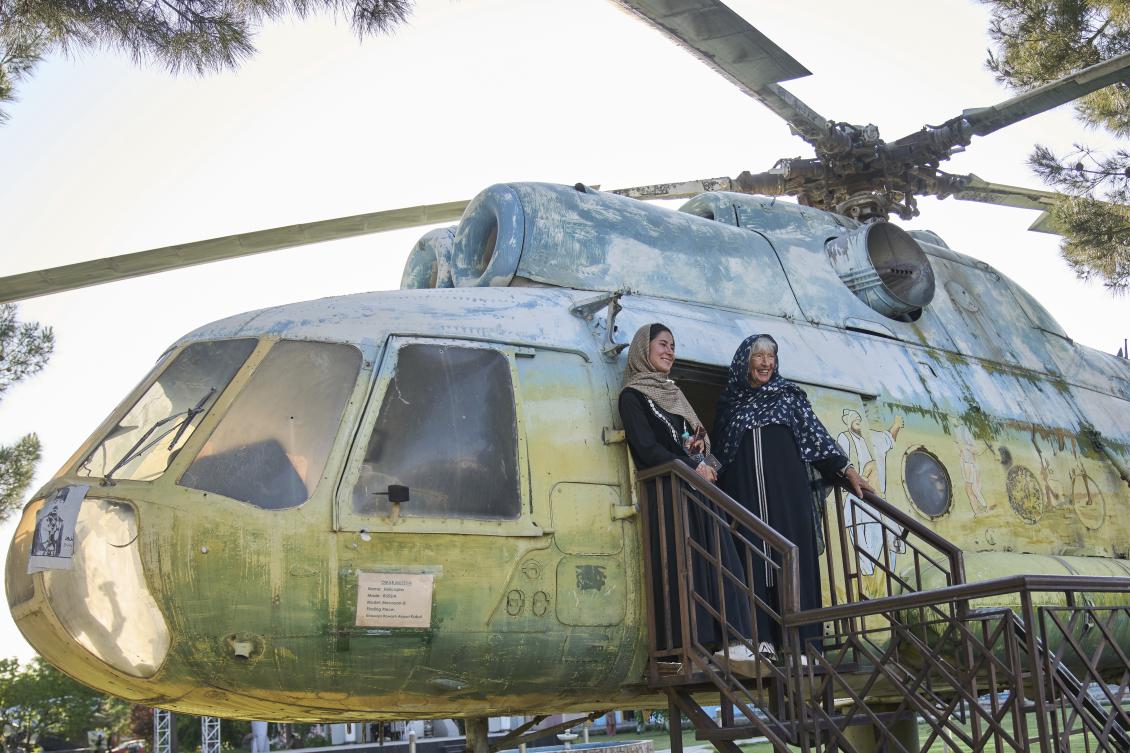 Deadly attacks have dropped sharply after the Taliban returned to power, and the improved security is attracting an increasing number of tourists after decades of war. (AP)