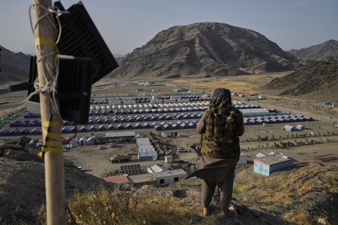 The Taliban government’s deputy minister for refugees and repatriation on Wednesday rebuked host countries for the mass expulsions. (AP)