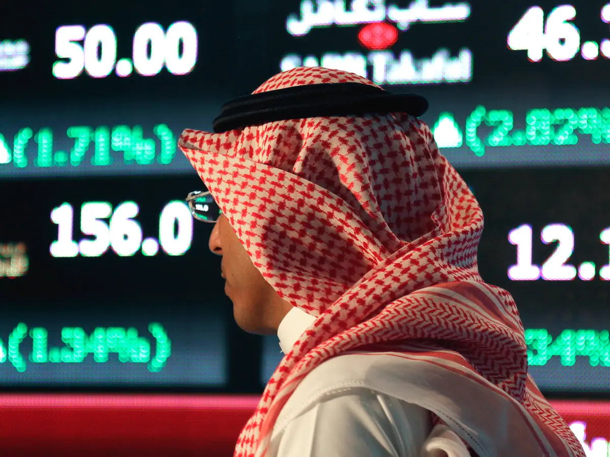 The total trading turnover of the benchmark index reached SR4.32 billion ($1.15 billion), with 145 stocks advancing and 100 declining. File/AP