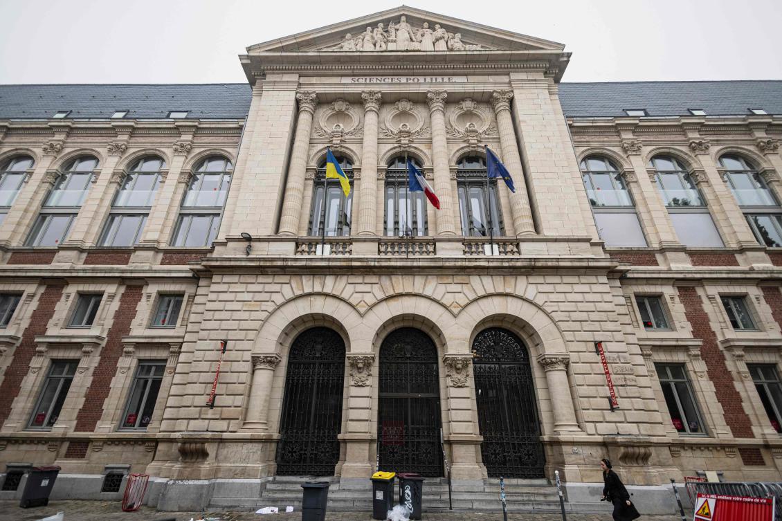The "Sciences Po" Institute of Political Studies (IEP) in Lille. (AFP)