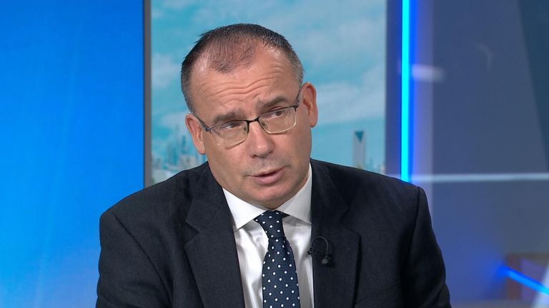 Business Minister Gareth Thomas told Sky News, Thursday, that the UK is not signed up to the Montevideo Convention. (Screengrab: Sky News)