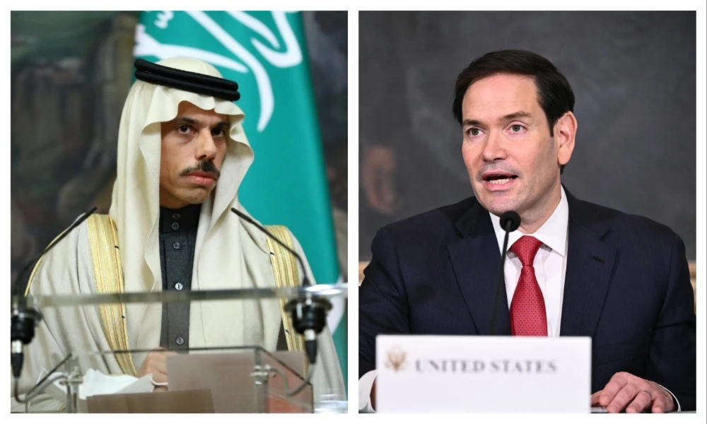 Saudi Foreign Minister Prince Faisal bin Farhan held a phone call with his US counterpart State Marco Rubio on Wednesday. (File/AFP)