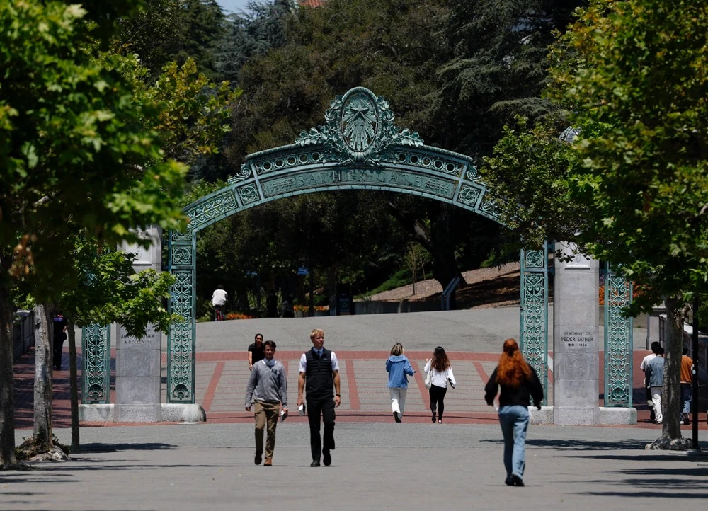 College campuses exploded with pro-Palestinian protests in the wake of the war in Gaza. (Getty Images/AFP)