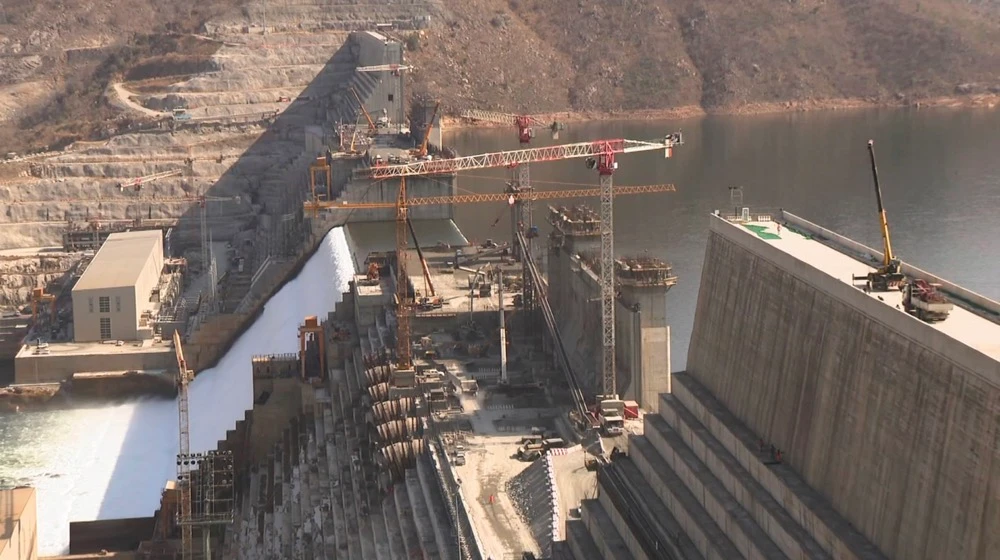 The Grand Ethiopian Renaissance Dam. (AP)