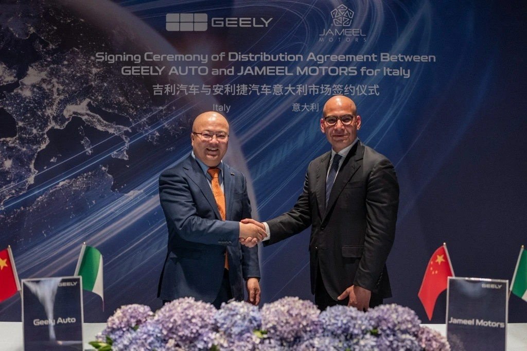 Jameel Motors, Geely Auto to enter Italian market with new energy passenger vehicles