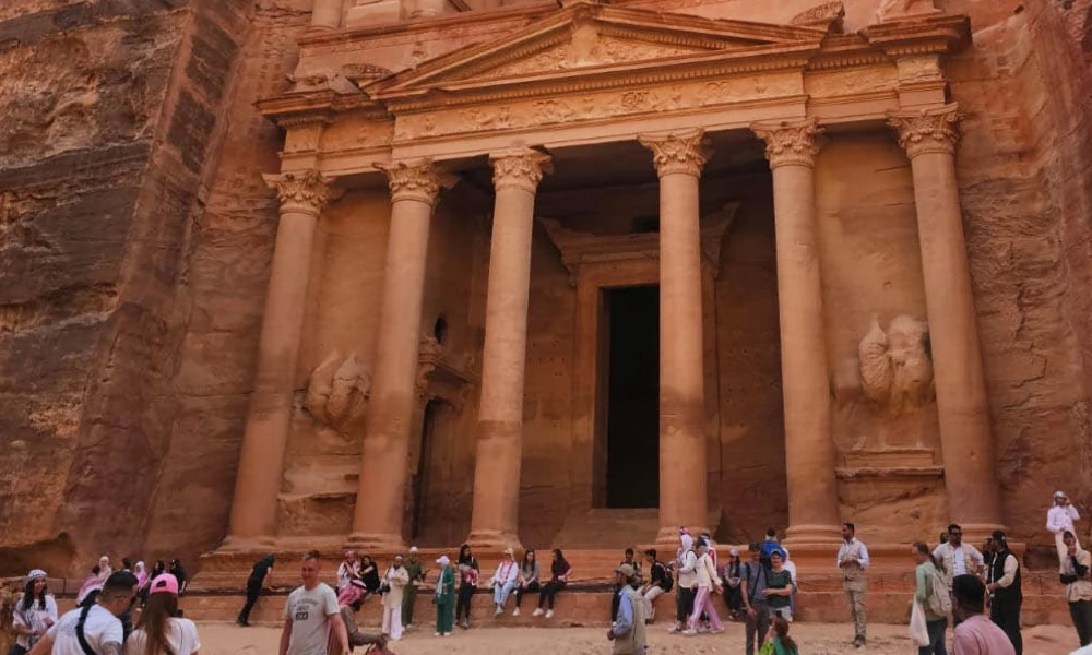About 85 percent of Jordan’s population depends on tourism, directly or indirectly, with entry fees to archaeological sites the tourism authority’s primary source of income. (Petra)