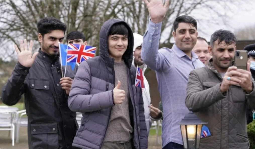 Thousands of Afghans including many who worked with British forces have been secretly resettled in the U.K. after a leak of data on their identities raised fears that they could be targeted by the Taliban, the British government revealed Tuesday. (Getty Images)