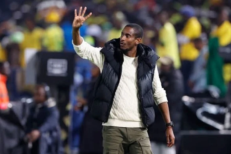 South African Rulani Mokwena was named coach of Algerian champions Mouloudia Alger on Monday, ending weeks of speculation as to where the 38-year-old would work in the 2025/26 season. (X/@MickyJnr__)