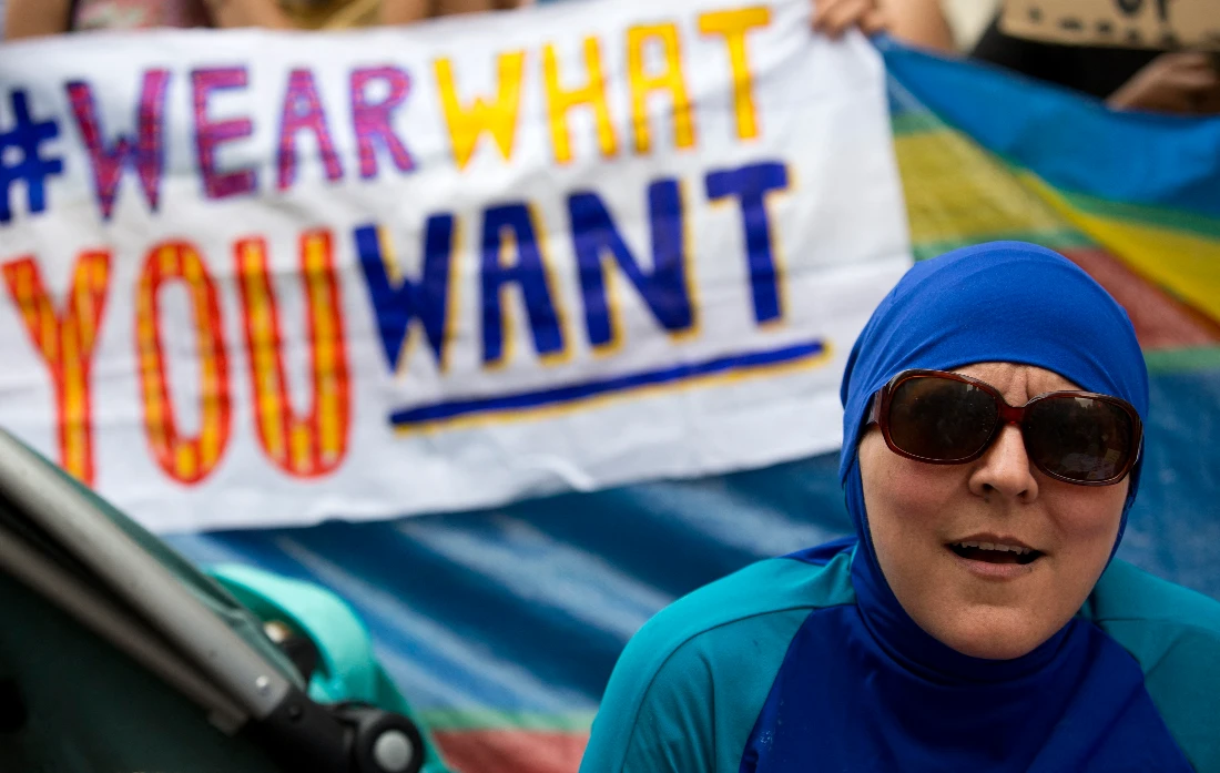 In 2004, France banned Muslim headscarves in schools after MPs decided that the garment violates the secular values of the state education system. (FILE/AFP)