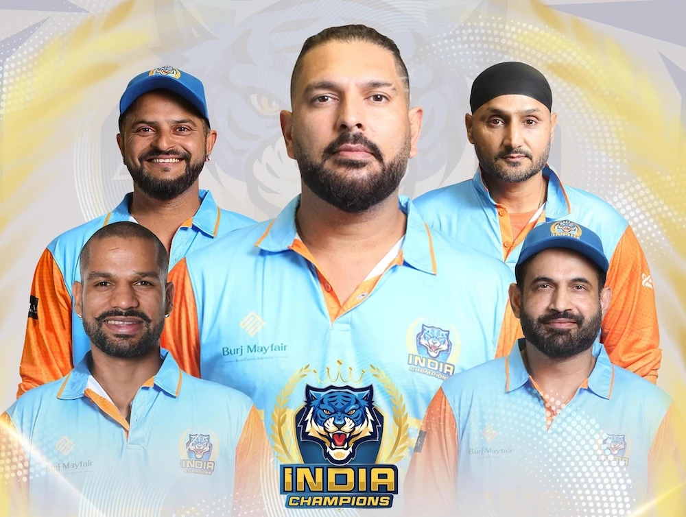 Title holder Team India Champions are aiming to win the second edition of the World Championship of Legends. (Supplied)