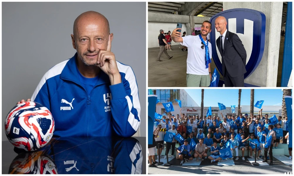 Watching proudly from the stands of stadiums across the US during the recent Club World Cup was Al-Hilal CEO Esteve Calzada, who spoke to Arab News about the club and its future plans. (Supplied)