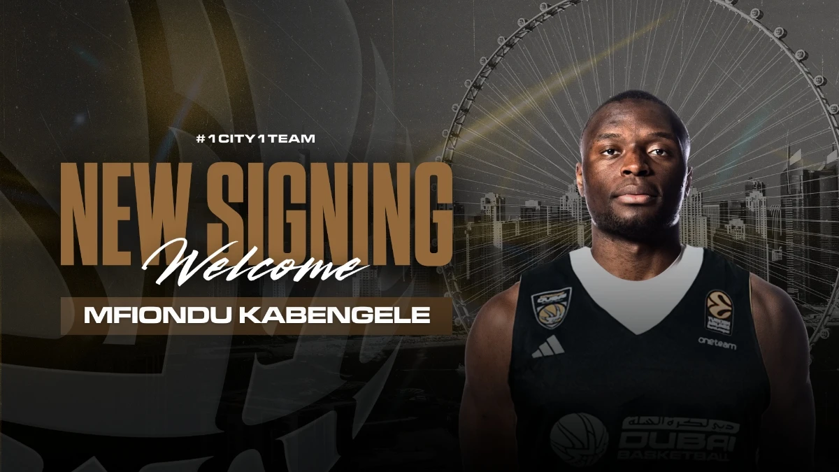 Mfiondu Kabengele has joined Dubai Basketball from Italian club Reyer Venezia. (SUPPLIED)