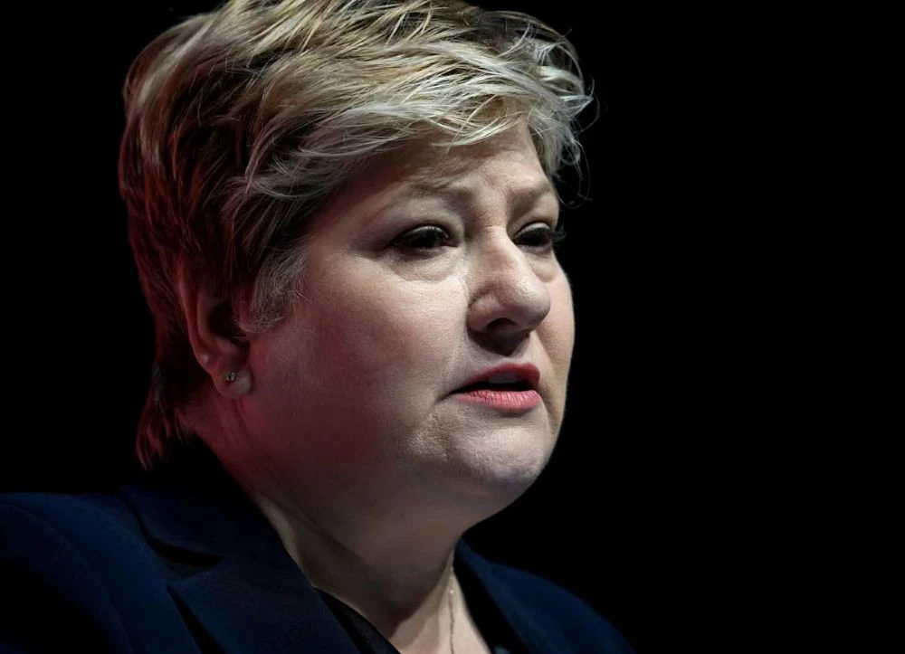 Emily Thornberry has called on the UK government to recognize an independent Palestinian state. (Getty Images)