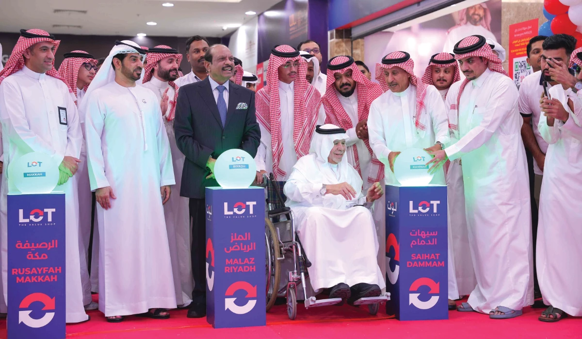 LuLu Group Chairman Yusuff Ali M.A. with other dignitaries at the launch event in Makkah.LuLu Group Chairman Yusuff Ali M.A. with other dignitaries at the launch event in Makkah.