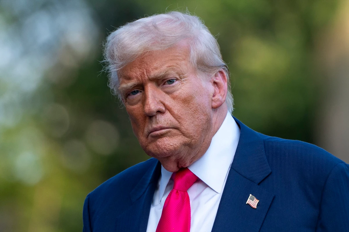 Trump departs this weekend for Scotland, where he owns two golf resorts and will meet with UK Prime Minister Keir Starmer. (AP)