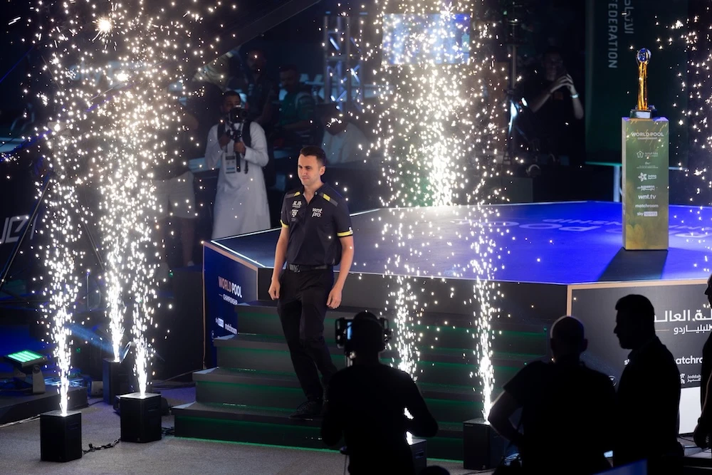 The championship opened with a vibrant and colorful ceremony on Monday night. Above, defending titleholder Fedor Gorst. (Supplied)