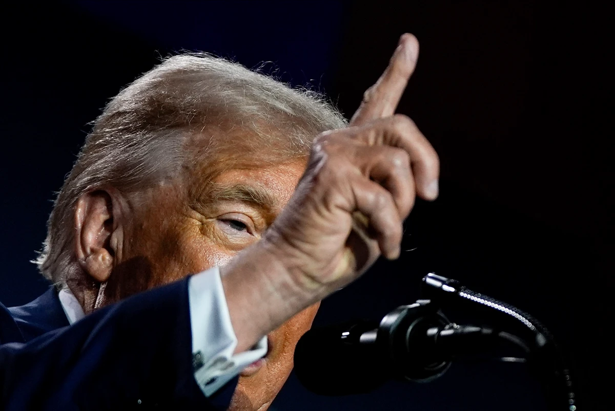 Trump also called for the swift construction of coal and nuclear plants to help provide the energy needed to power the data centers (AP)