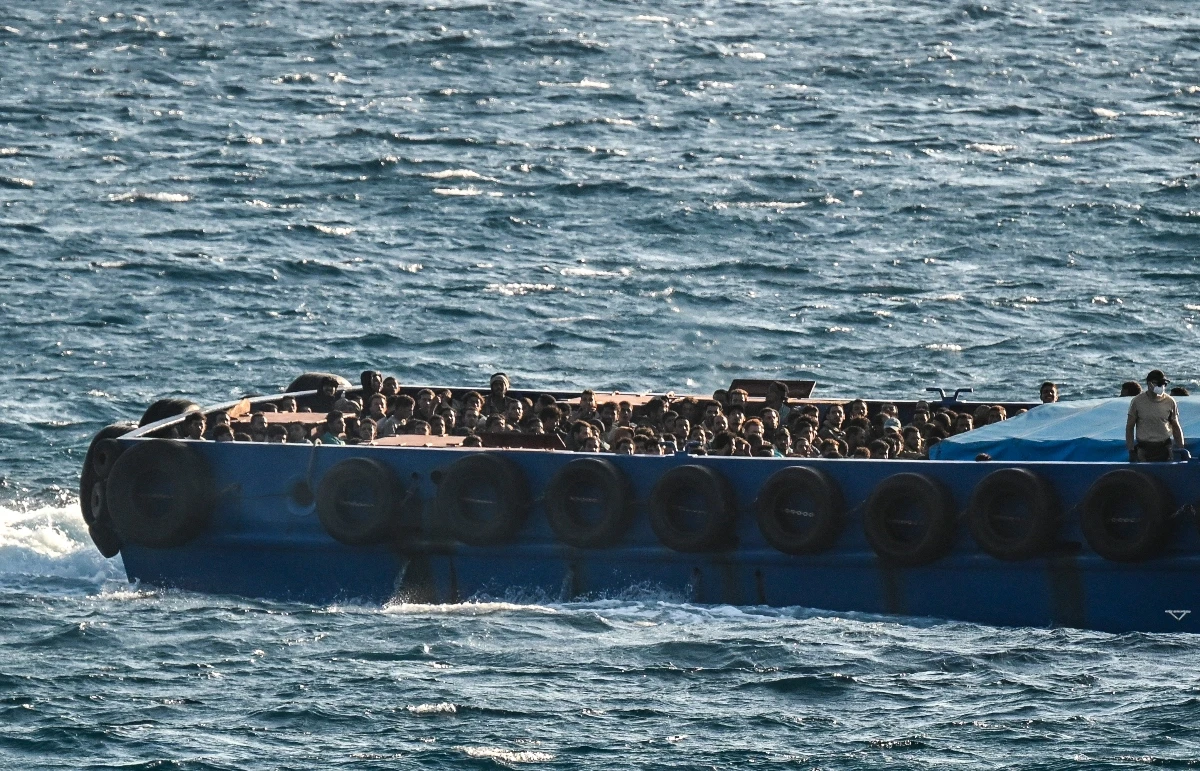 Two Liberia-flagged, Greek-operated cargo ships, Magic Seas and Eternity C, sank off Yemen after repeated attacks by the Iran-aligned militant group. (AFP)