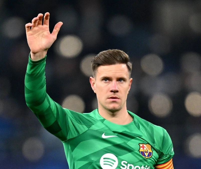 Barcelona goalkeeper Marc-Andre ter Stegen is set to undergo back surgery on a long-term problem and will miss three months as a result, the Germany international said on Thursday. (X/@FabrizioRomano)