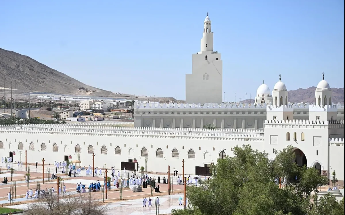 The Miqat of Dhu Al-Hulaifah is being developed to expand its facilities and improve services. (SPA)