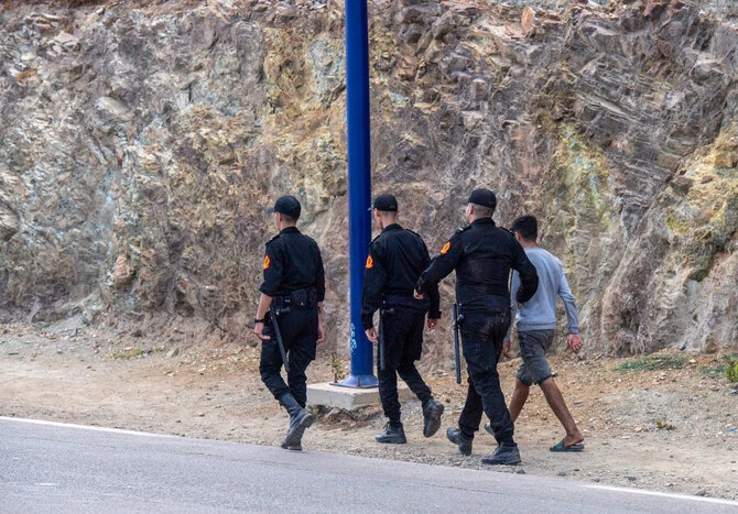 At least 54 children and about 30 adults swam from Morocco to Spain's North African enclave of Ceuta in rough seas and fog, Spanish television reported on Saturday. (AP/File)
