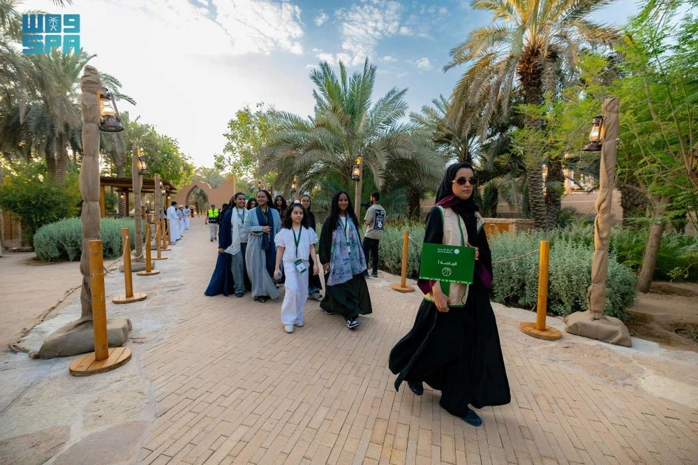 The third Diriyah Horizon youth summer program began on Sunday, organized by the DGDA in partnership with several entities to build youth skills and promote cultural and national values. (SPA)