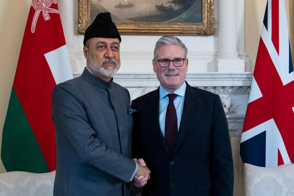 UK’s Starmer, Oman’s sultan agree to deepen ties in energy, defense and tech