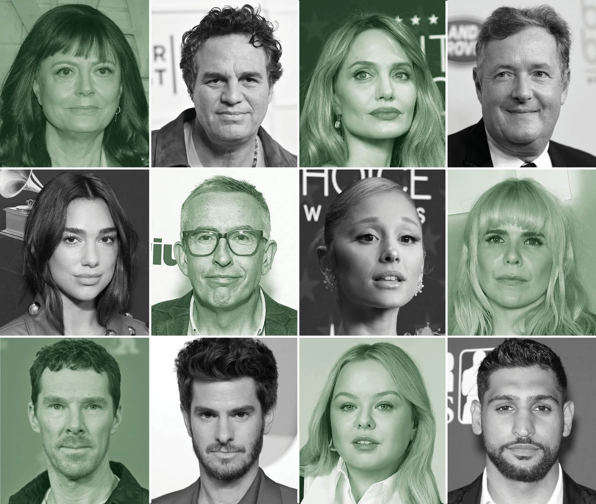 The growing wave of celebrities who have endorsed a two-state solution and condemned Israel over the Gaza catastrophe