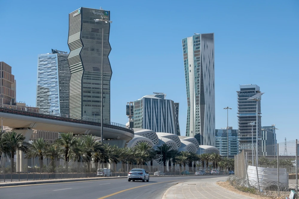 Saudi Arabia’s real GDP is projected to grow at an average rate of 3.5 percent between 2025 and 2028. Shutterstock