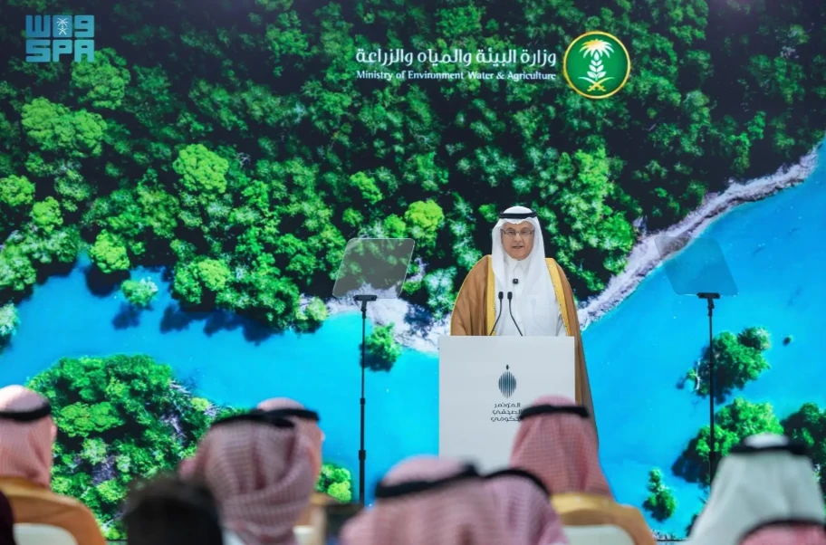 The minister announced the kingdom is building 1,000 rainwater harvesting dams with an annual capacity of 4 million cubic meters. (SPA)