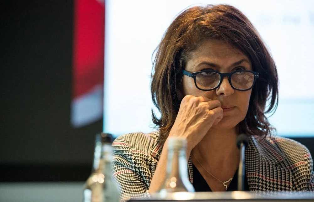 Syrian Minister of Social Affairs and Labor Hind Kabawat. (AFP)