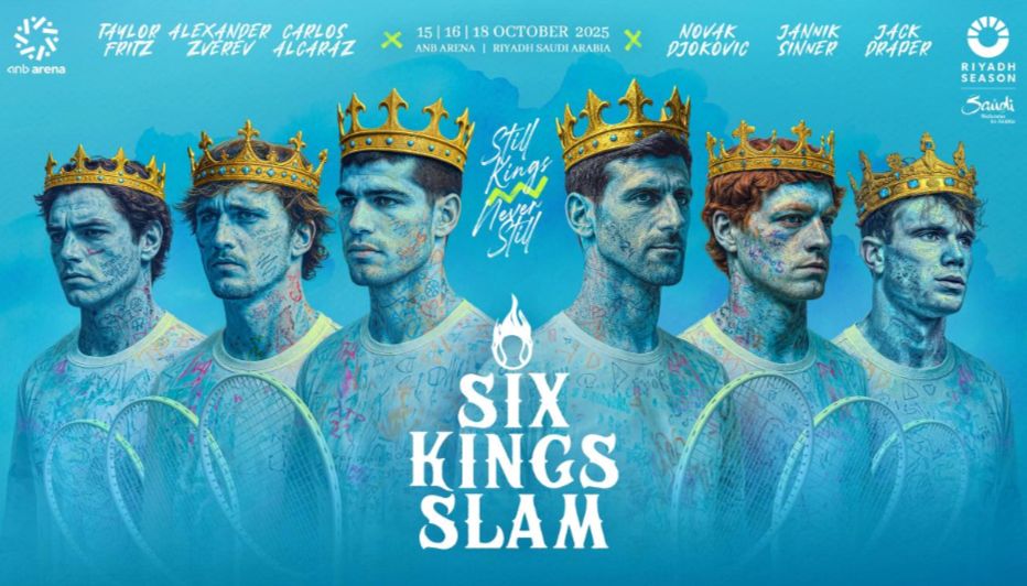 Six Kings Slam returns to Riyadh from Oct. 15-18. (Supplied)