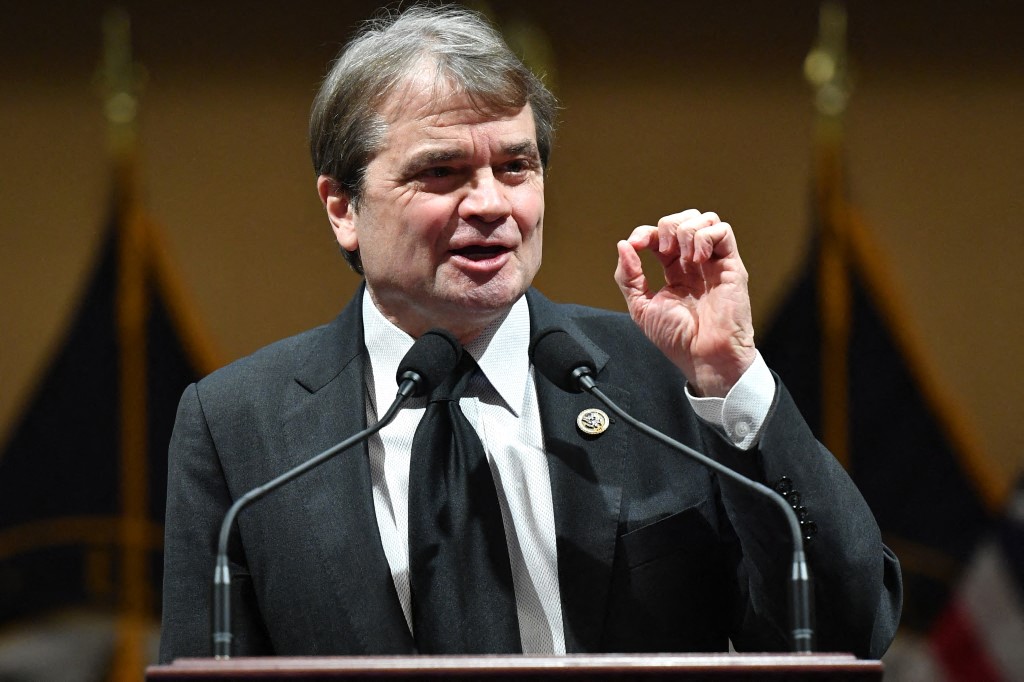 Representative Mike Quigley, a Democrat from Illinois, told Arab News that he is “deeply horrified” by the reports and images coming out of Gaza. (File/AFP)