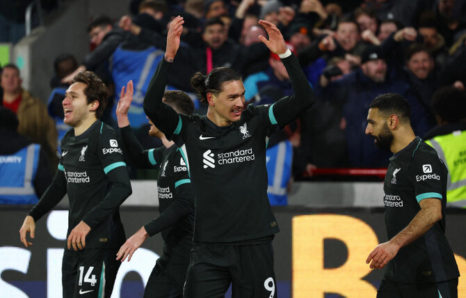 Liverpool striker Darwin Nunez is reportedly closing in on a move to Saudi club Al-Hilal, which could allow the Premier League champions to make a fresh bid for Newcastle's Alexander Isak. (Reuters/File)